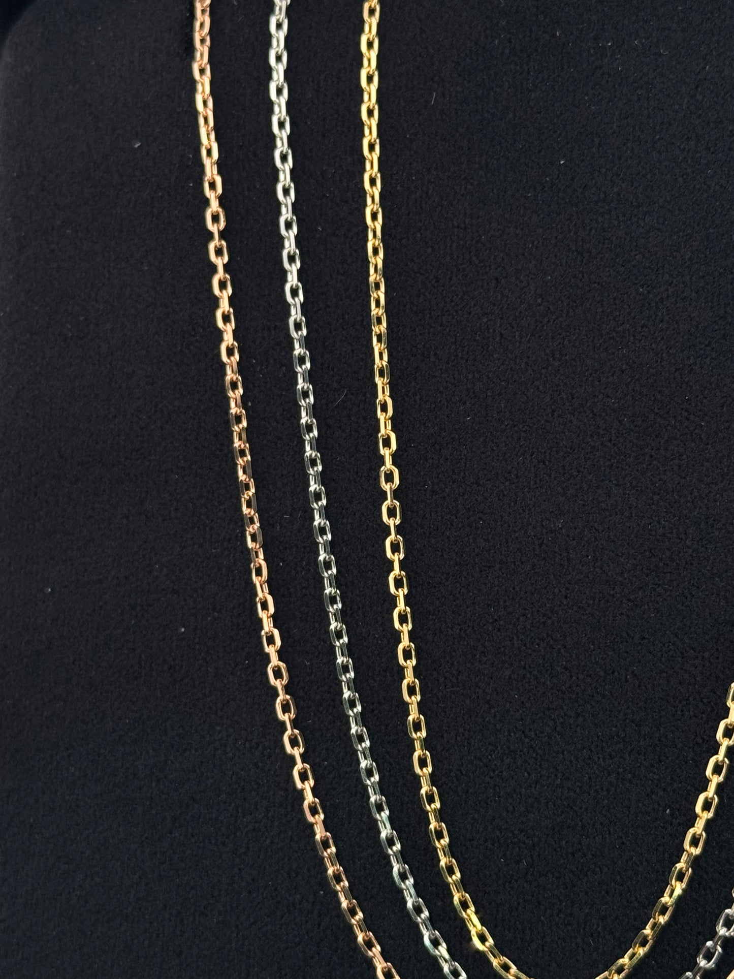 Cartier Trinity Necklace 18kt Yellow, White, and rose gold