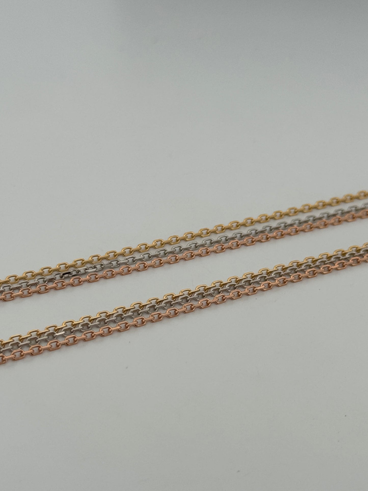 Cartier Trinity Necklace 18kt Yellow, White, and rose gold